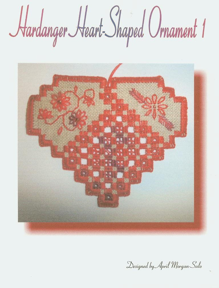 Heart Hardanger Ornament Pattern