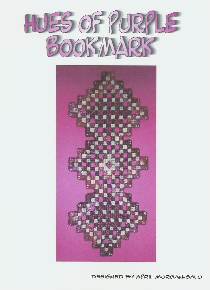 Hues of Purple Hardanger Bookmark Pattern
